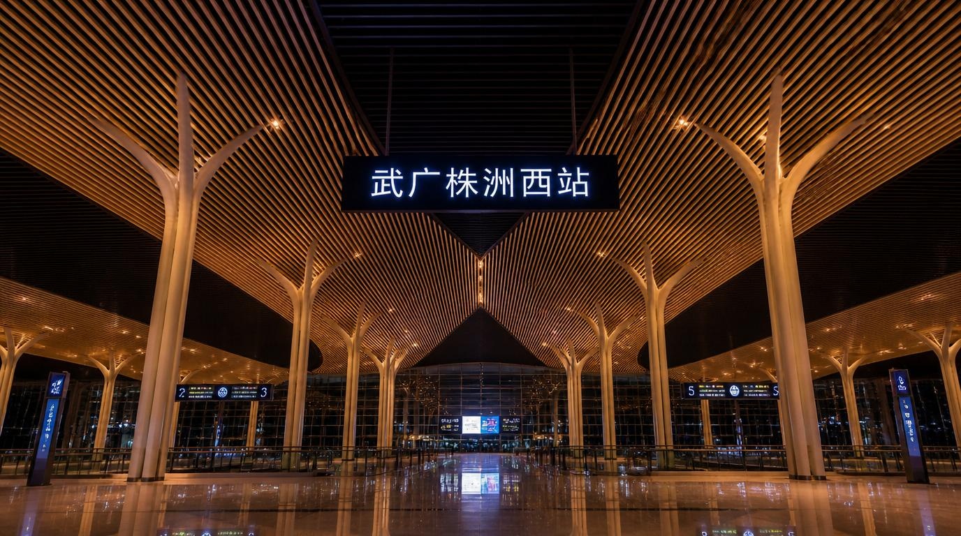 武广株洲西站 视角3